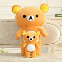 Kawaii Rilakkuma P Eluche ของเล่นตุ๊กตาตุ๊กตาหมีนุ่มสัตว์ผ่อนคลายหมีหมอนตกแต่งห้องของขวัญวันเกิดสำหรับเด็กของขวัญคริสต์มาส