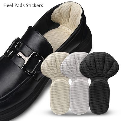 New T-Shaped Heel Pad Insert Patch Sneakers Heel Protection Stickers Pain Relief Shoe Size Reducer Half Foot Care Cushion Insole Shoes Accessories