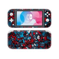 Colorful Graffiti Style Vinyl Skin Sticker for Nintendo Switch Lite NSL Protective Film Decal Skins Cover