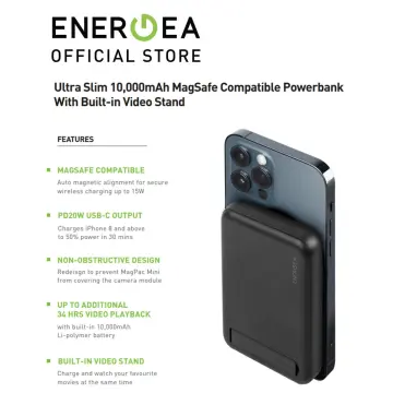 Energea Magpac Mini 10000mAh Ultra Slim Magsafe Power Bank