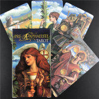 Pre Raphaelite Tarot Cards เกมภาษาอังกฤษสำหรับผู้ปกครองและเด็กสำหรับครอบครัวทั้งหมดบนโต๊ะ Entertainment-Cgefeng