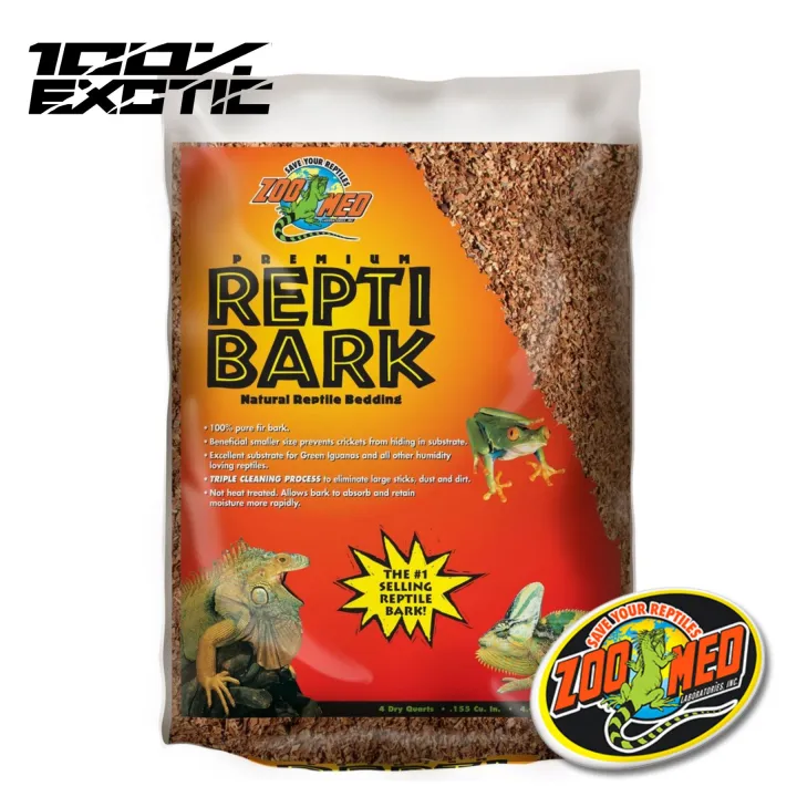 Zoomed Premium Repti Bark 8.8L Substrate, Tank Accessories, Terrarium