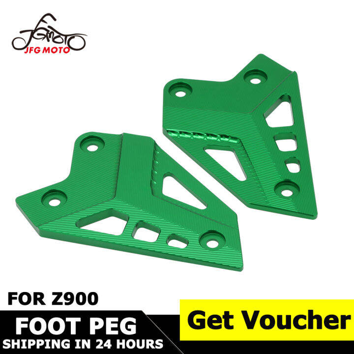 JFG MOTO FootPeg Protector For Z900 Foot Peg cover Motorcycle