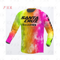 Men Downhill Jerseys 2021 long Sleeve MTB santa cruz Mountain Bike Shirts Offroad DH Motorcycle Jersey Motocross Sportwear Bike