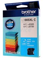 Brother ตลับหมึก LC669XL-BK / LC665XL-C,M,Y ใช้กับปริ้นเตอร์  MFC-J2320, MFC-J2720