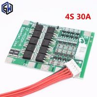 NOVA Chegada 4S 30A แพ็ค 14.8 V Li-Ion De Lítio 18650 Bateria BMS Motherboard Proteção PCB Equilíbrio วงจรรวม ICS