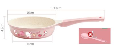 Ceramics Baby Non stick complementary food pot Frying pan Pancake Steak Pan Cooking Portable Cookware Microwave Oven Gas