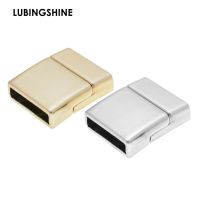 Wholesale inner size 15x3mm fitting flat leather clasp matter silver Plated gold plated magnetic clasps jewelry findings C79 Colanders Food Strainers