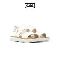 CAMPER รองเท้าแตะ ผู้หญิง รุ่น Oruga Sandal สีขาว ( SAN - K201038-015 )