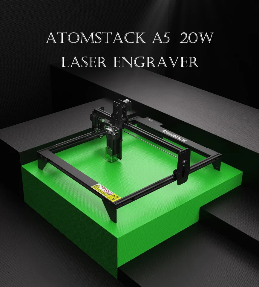 ATOMSTACK A5 20W Laser Engraver CNC Quick Assembly 410*400mm
