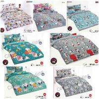 TOTO SNOOPY SP ลิขสิทธิ์แท้ ผ้าปูที่นอน ชุด นวม +ผ้าปู ขนาด  3.5 5 6ฟุต สนูปี้  cattleya bedding bed โตโต้ SP 04 39 64 65 77 78 79 80 81 82 83