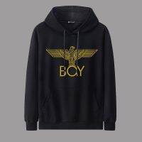 สเวตเตอร์ Boy London มีฮู้ดแท้สำหรับฤดูใบไม้ผลิและในฤดูใบไม้ร่วงผู้ชาย2023ผ้ากำมะหยี่หนาเพื่อรักษาความอบอุ่นให้กับเด็ก MODE Korea ฤดูหนาวสไตล์ใหม่เสื้อผ้าไซส์ใหญ่