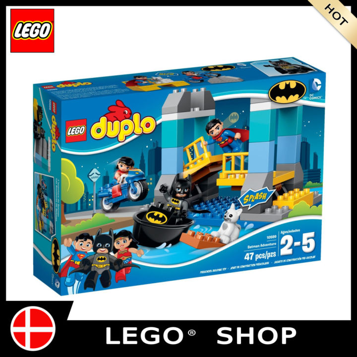 Official】LEGO DC duplo Lego Blocks Depot Large Particles Batman's Great  Adventure 10599 Toys Educational toys 