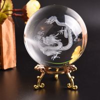 Family Feng Shui Decoration Carved Crystal Dragon Town House Home Crafts Decoration Home Office Dragon Decoration Home Lucky Dec