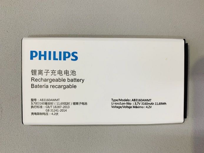 Pin Dùng cho Điện Thoại Philips E570 - AB3160AWMT 