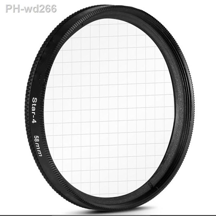 58mm-star-filter-camera-lens-filter-star-4-6-8-cross-4-6-8-point-for-canon-500d-450d-550d-600d-1000d-1100d-18-55mm-lens