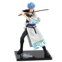 【HOT SALE】 HelloKimi mall กินทามะวิญญาณเงิน18Cm Sakata Gintoki Banpresto DX Vol.1พีวีซีตุ๊กตาขยับแขนขาได้ตุ๊กตาของเล่นโมเดลคอลเลกชัน