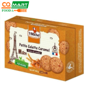 Bánh Quy Caramel ST Michel Petite Galette Hộp Giấy 105g