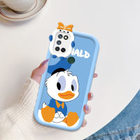 พร้อมเคสสำหรับ Realme 10 Realme 7i Realme 9i Realme C11 2021 Realme C17 Realme C2เคสการ์ตูนน่ารักหนูเดซี่โดนัลด์เป็ดเคสโทรศัพท์มีลายสัตว์ประหลาดเลนส์โทรศัพท์เปลือกฝาครอบป้องกันนิ่ม