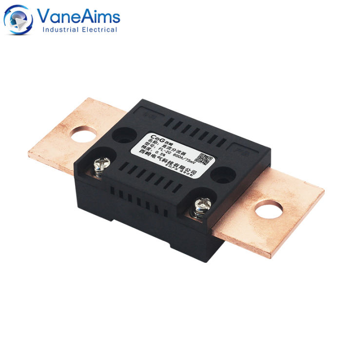 2023-shunt-fl-2c-10a20a15a30a50a75a100a-75mv-digital-voltage-meter-dc-og-ammeter-current-shunt-resistor-manufacturer-with-base