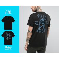 ? Saleโล๊ะสต๊อก ? ® เสื้อยืดลาย แนวสตรีท รุ่น Fail ดำ ( ลิขสิทธิ์แท้ ) แขนสั้น เสื้อยืดชาย หญิง S M L XL 2XL TS AJ18