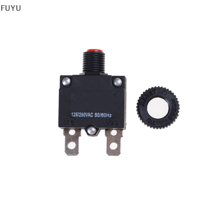 fuyu-125-250vac-15a-สวิทช์ปุ่มกดรีเซ็ต-circuit-breaker-overload-protector