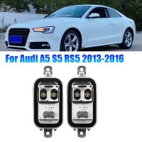 2Pcs Car Headlight LED Module DRL Daytime Running Light Source Control Unit 1305715178 for Audi A5 S5 RS5 2013-2016