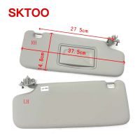 SKTOO Auto Essories With A Makeup Mirror Sun Visor For Chevrolet Aveo Spark Cruze Belt Makeup Mirror Sun-Shading