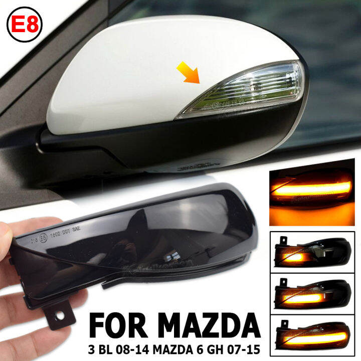 2pcs-แบบไดนามิก-led-ด้านข้าง-marker-ไฟเลี้ยวสัญญาณสำหรับ-mazda-6-gh-2007-2015-3-bl-2008-2014ด้านหลังกระจกไฟเลี้ยว