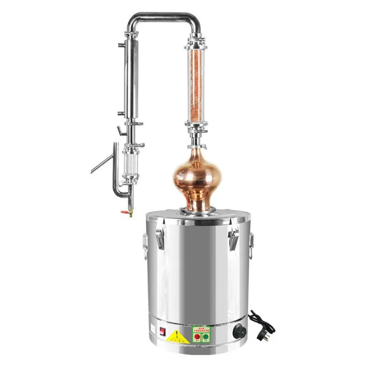 48L Red Copper Alcohol Distiller Onion Head For Alcohol Still Whisky
