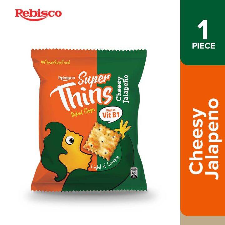 SUPER THINS BAKED CHIPS 41G X 1PC [Expiration Date December 14, 2023