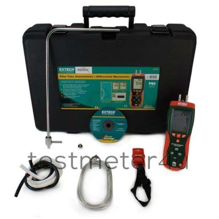 Extech HD350 Pitot Tube Anemometer and Manometer Original Lazada