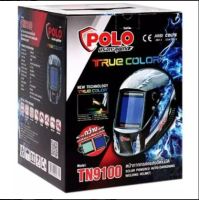 POLO หน้ากากปรับแสง AUTO กระจกกว้าง รุ่น TN9100 True Color เห็นสีจริงตอนเชื่อม