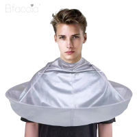 1 pcs DIY ตัดผมเสื้อคลุมพับได้ Salon Barber Cape Wrap Hairdressing Capes ฝาครอบผ้าตัดผม Protecter เครื่องโกนหนวดผ้ากันเปื้อนที่สะอาด-DFDAG STORE