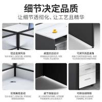 Spot parcel post Staff Desk Partition Baffle Card Holder Light Luxury Single Workbench Staff Combination Modern Minimalist Office Table