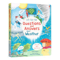 You ask me to answer popular science flipping book series weather English original lift the flap questions and answers weather childrens cognition popular science picture books English encyclopedia knowledge enlightenment