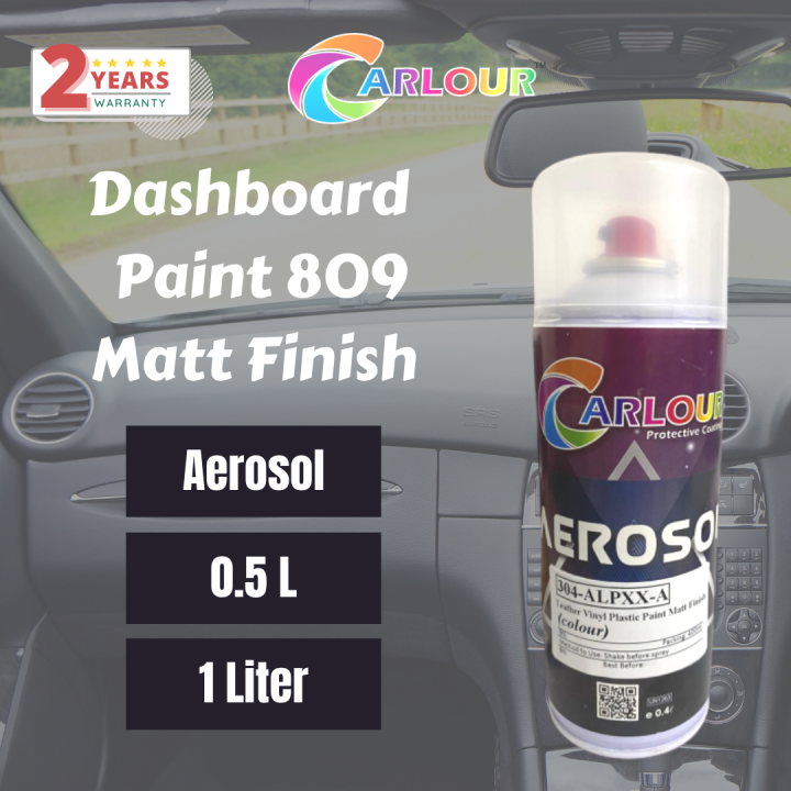 (1Liter) Dashboard Door Panel Paint 809 Matt Finish for All
