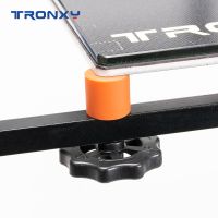 Tronxy ซิลิโคนอุณหภูมิสูงแบบแข็ง Sp,แบบบิดเกลียวปรับระดับเตียงร้อนชิ้นส่วนเครื่องพิมพ์3D