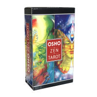 Osho Zen Tarot Oracle เกมบัตรความบันเทิงเกมการ์ดตกแต่งเค้กครอบครัวไพ่ทาโรต์ PDF ของเล่นเกมปาร์ตี้แนะนำเกมไพ่