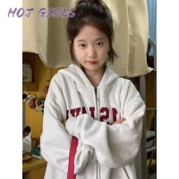 Hot Girls เสื้อฮู้ด เสื้อแขนยาวอบอุ่น หลวมและสบาย ๆ สไตล์ขี้เกียจย้อนยุคอเมริกัน 2023NEW WWY2390W7T 37Z230913