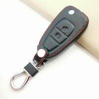 ✓✶✣ New Leather Car Key Case Cover Shell For Ford Mondeo C-Max S-Max Focus Fiesta Ranger BT50 2011 2012 2013 2014 2015 2 Button Fob