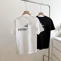 Correct Version Stone Island pointer cross loose foreign trade half-sleeved T-shirt short-sleeved T-shirt