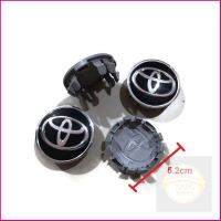 ฝาล้อ Toyota สีดำแท้ขนาด 52 mm จำนวน 4อัน สามารถใส่ได้กับรถ Toyota หลายๆรุ่น ***สิ้นค้าดี จัดส่งไว**