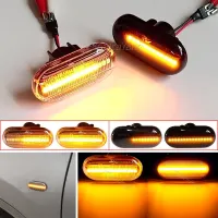 ไฟสัญญาณเลี้ยวเครื่องหมายด้านข้าง LED แบบไดนามิกสำหรับ Dacia Duster Darkker Lodgy Renault Megane 1 Clio1 2 KANGOO ESPACE Smart Fortwo 453