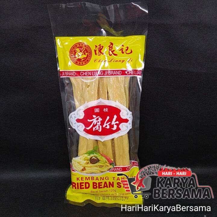 Chen Liang Ji Kembang Kulit Tahu Kering Dried Bean Stick 120gr Lazada