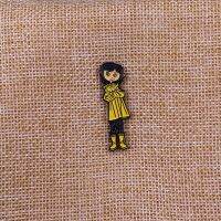 hot【DT】 Coraline Bendy Enamel Pin badge