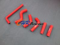 Silicone Radiator Hose For KTM 400/450/525 EXC 2002 - 2006 2003 2004 2005 RED
