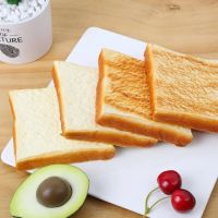 Fake Toast Slice Artificial Toast Faux Bread Simulation Cake Food Model Bakery Window Display Photography Props Table Decor