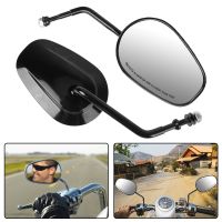 Motorcycle Rearview Mirror Silver 2Pcs/Pair For XL 883 1200 Black Reflector Side Mirrors Motorcycle Modification Parts