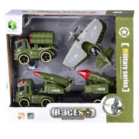 ProudNada Toys ของเล่นเด็ก โมเดล รถทหาร เครื่องบินทหาร รถขนจรวด TENG LONG DA MILITARY SERIES NO.2625-4